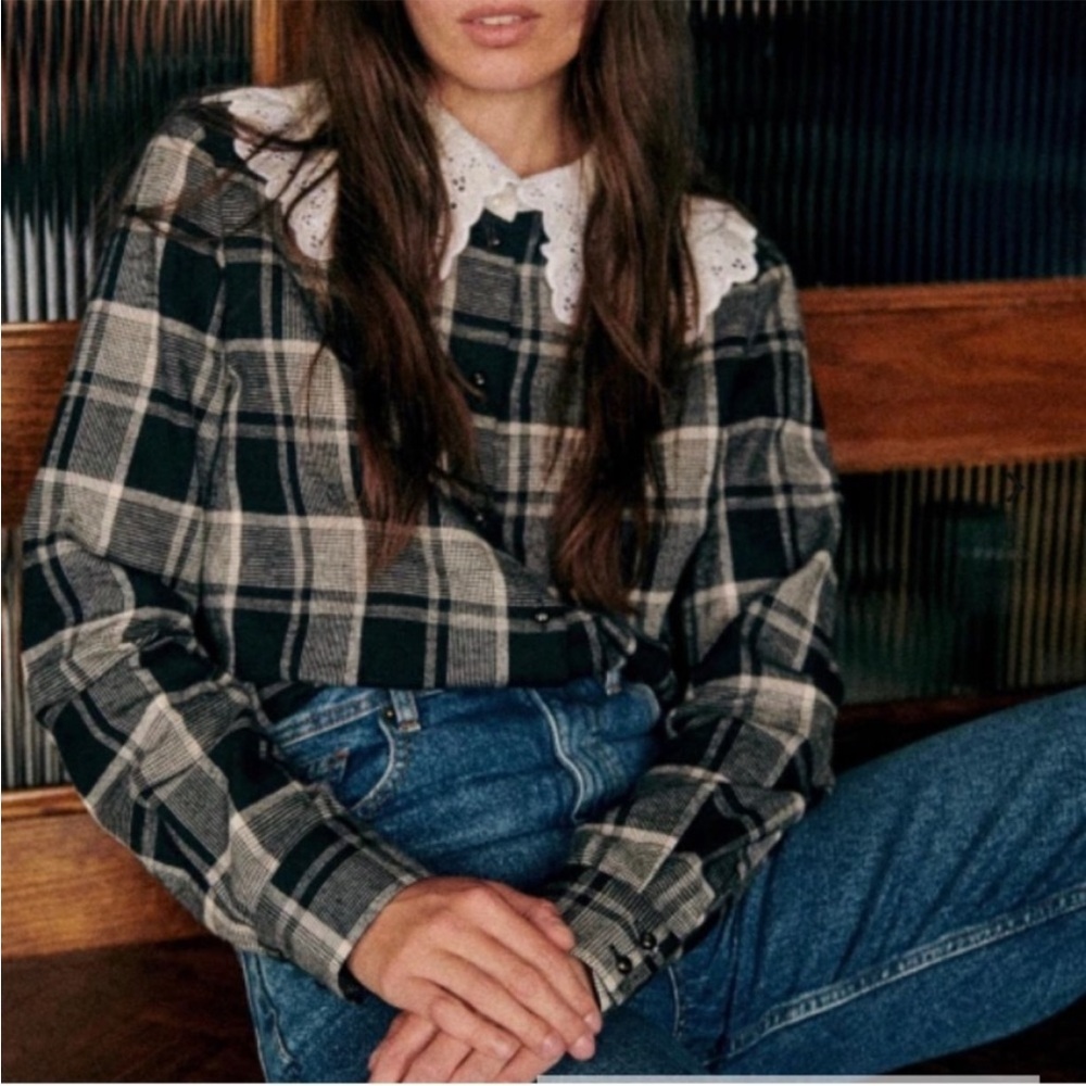 Sezane | Phoebe Shirt | 8/38